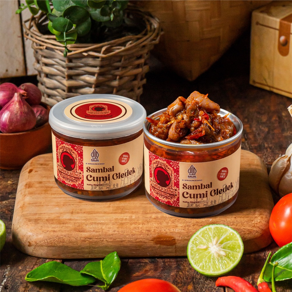 Paket Sambal DAPOER KUNO Kembar isi 2 [150 Gram x 2 Pcs]