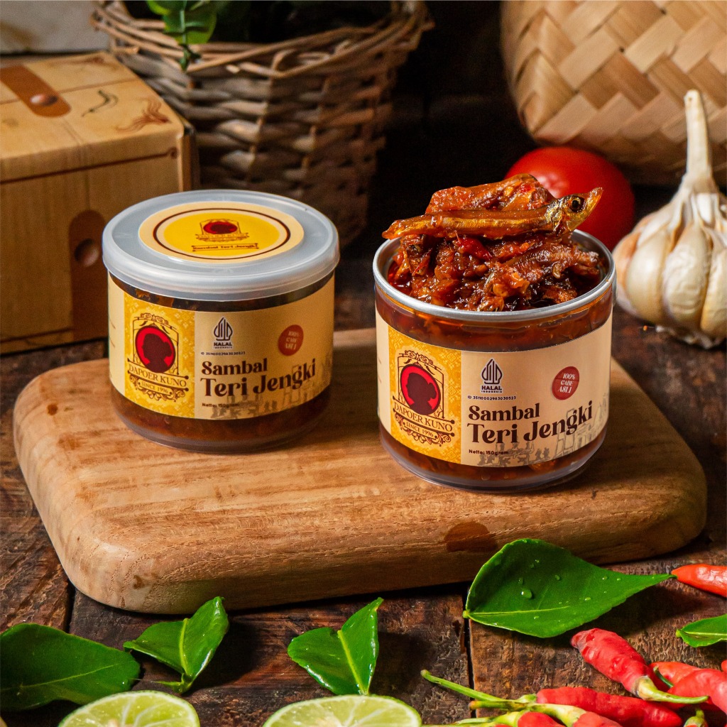 Paket Sambal DAPOER KUNO Kembar isi 2 [150 Gram x 2 Pcs]