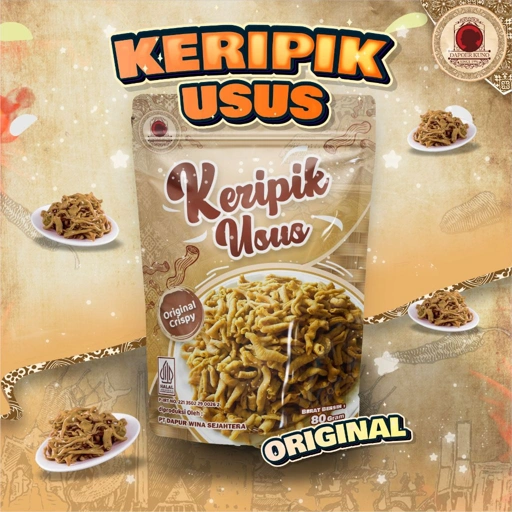 Image of Dapoer Kuno - Keripik Usus Original 80gr