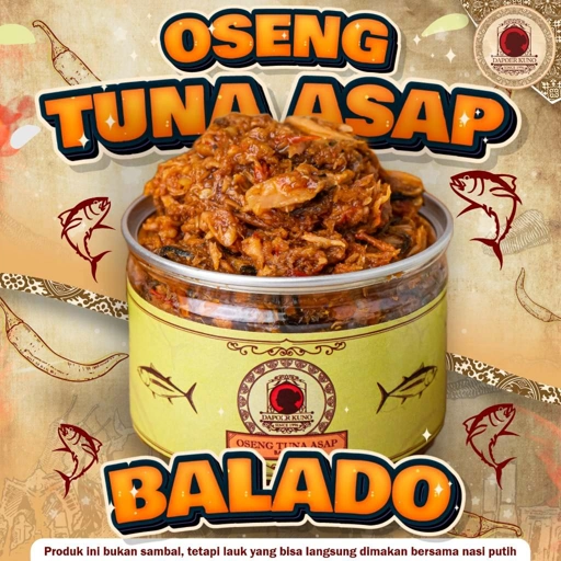 Image of Dapoer Kuno - Oseng Tuna Asap Balado 250gr