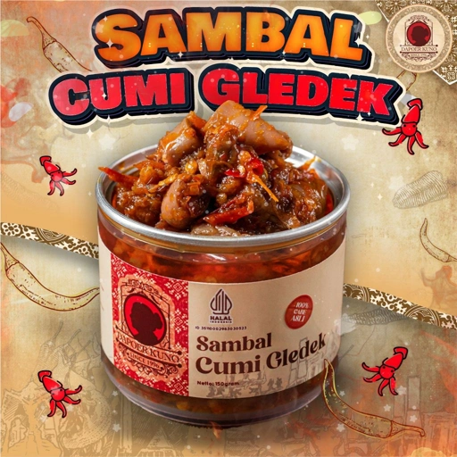 Image of Dapoer Kuno - Sambal Cumi Gledek 150gr