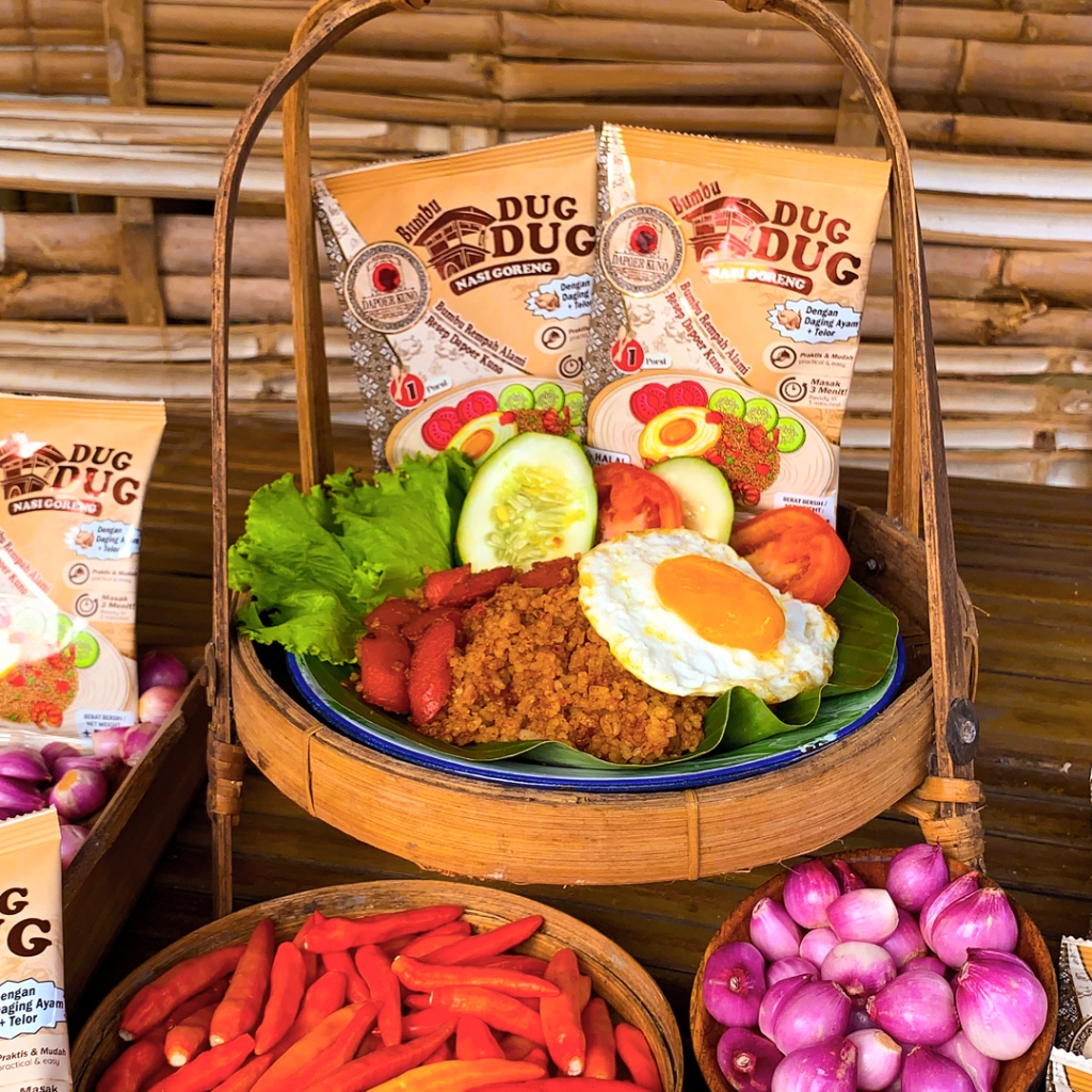 Dapoer Kuno - Bumbu Nasi Goreng Dug Dug - Termasuk Daging dan Telur