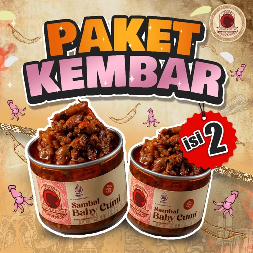 Image of Paket Sambal DAPOER KUNO Kembar isi 2 [150 Gram x 2 Pcs]