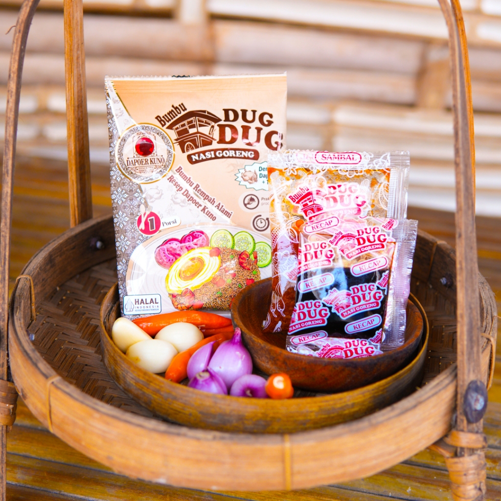 Dapoer Kuno - Bumbu Nasi Goreng Dug Dug - Termasuk Daging dan Telur