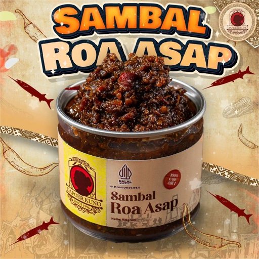Image of Dapoer Kuno - Sambal Roa Asap 150gr