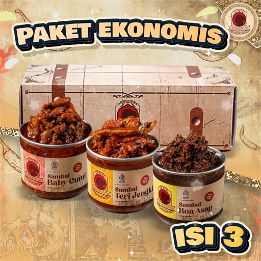 Image of Dapoer Kuno - Paket Sambal Ekonomis Isi 3