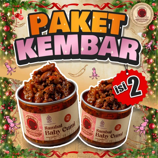 Image of Paket Sambal DAPOER KUNO Kembar isi 2 [150 Gram x 2 Pcs]