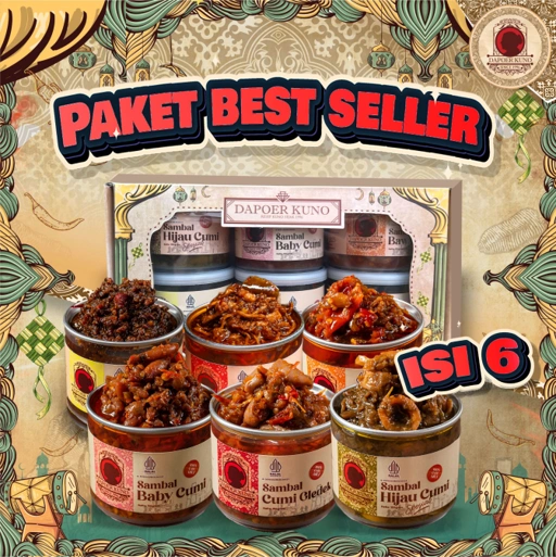 Image of Dapoer Kuno - Paket Sambal Best Seller Isi 6