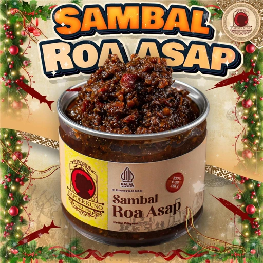 Image of Dapoer Kuno - Sambal Roa Asap 150gr