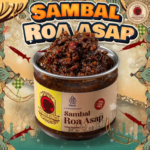Image of Dapoer Kuno - Sambal Roa Asap 150gr