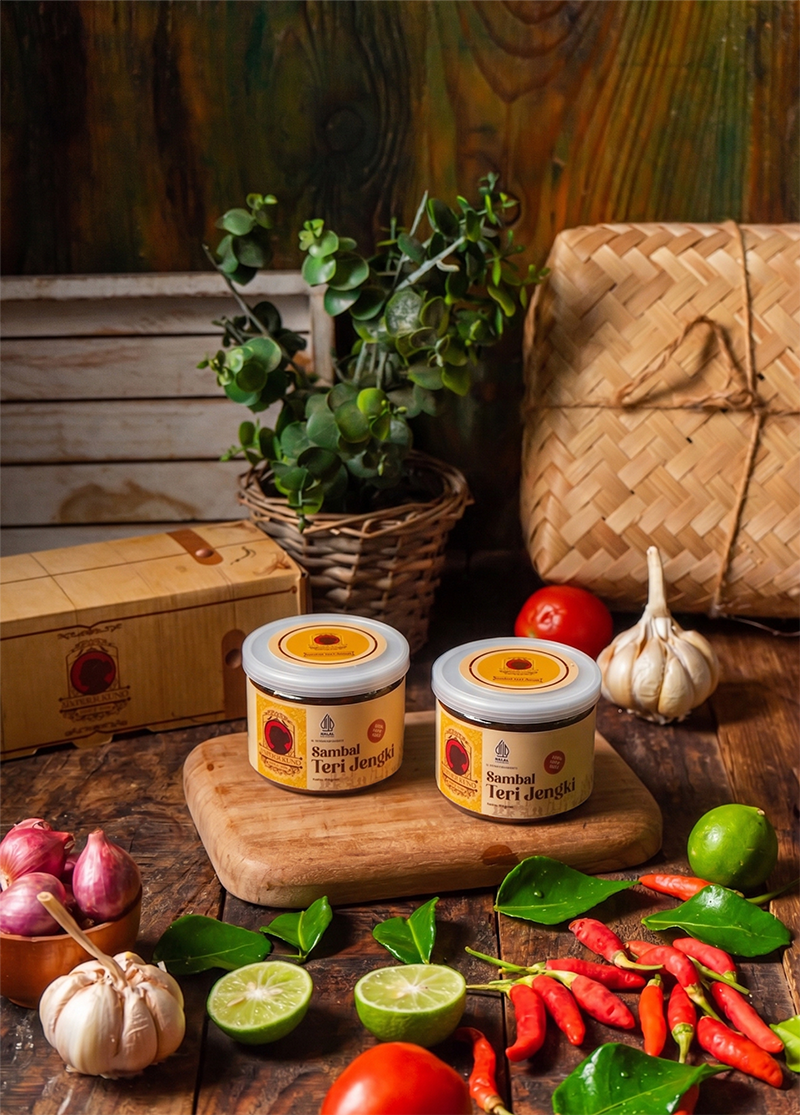 Dapoer Kuno - Sambal Teri Jengki 150gr