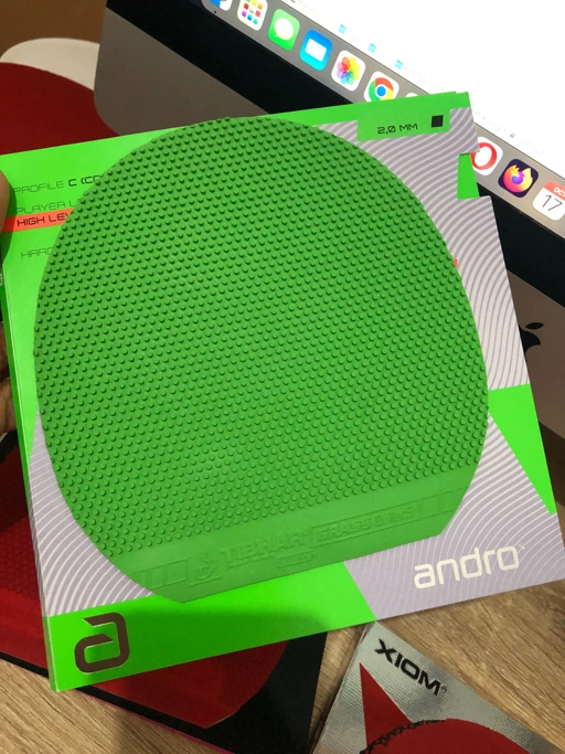 Image of Tibhar Grass D Tech Hijau 15,3 x 15,9 cm