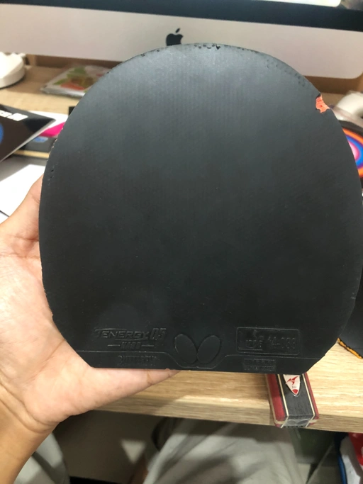 Image of Butterfly Tenergy 05 Hard Hitam 15,2 x 15,4 cm