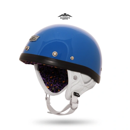 Image of MAISON SHUFFLE SHORTY HELMET BLUE OREO