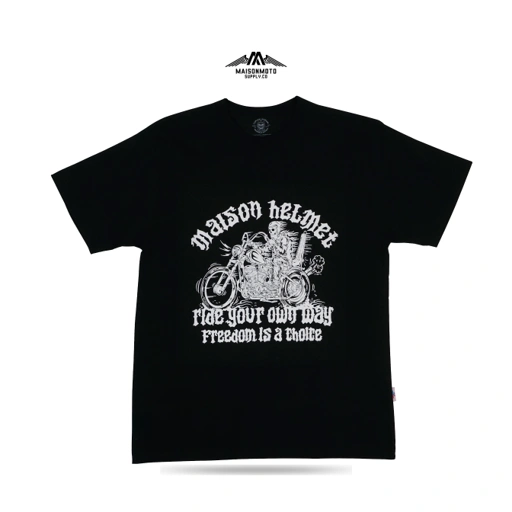 Image of MAISON TEES [FREEDOM BLACK]