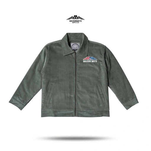 Image of Maisonmoto Supply - Work Jacket - Maisonmoto Genuine WJ - Work Jacket Olive Pria Motor