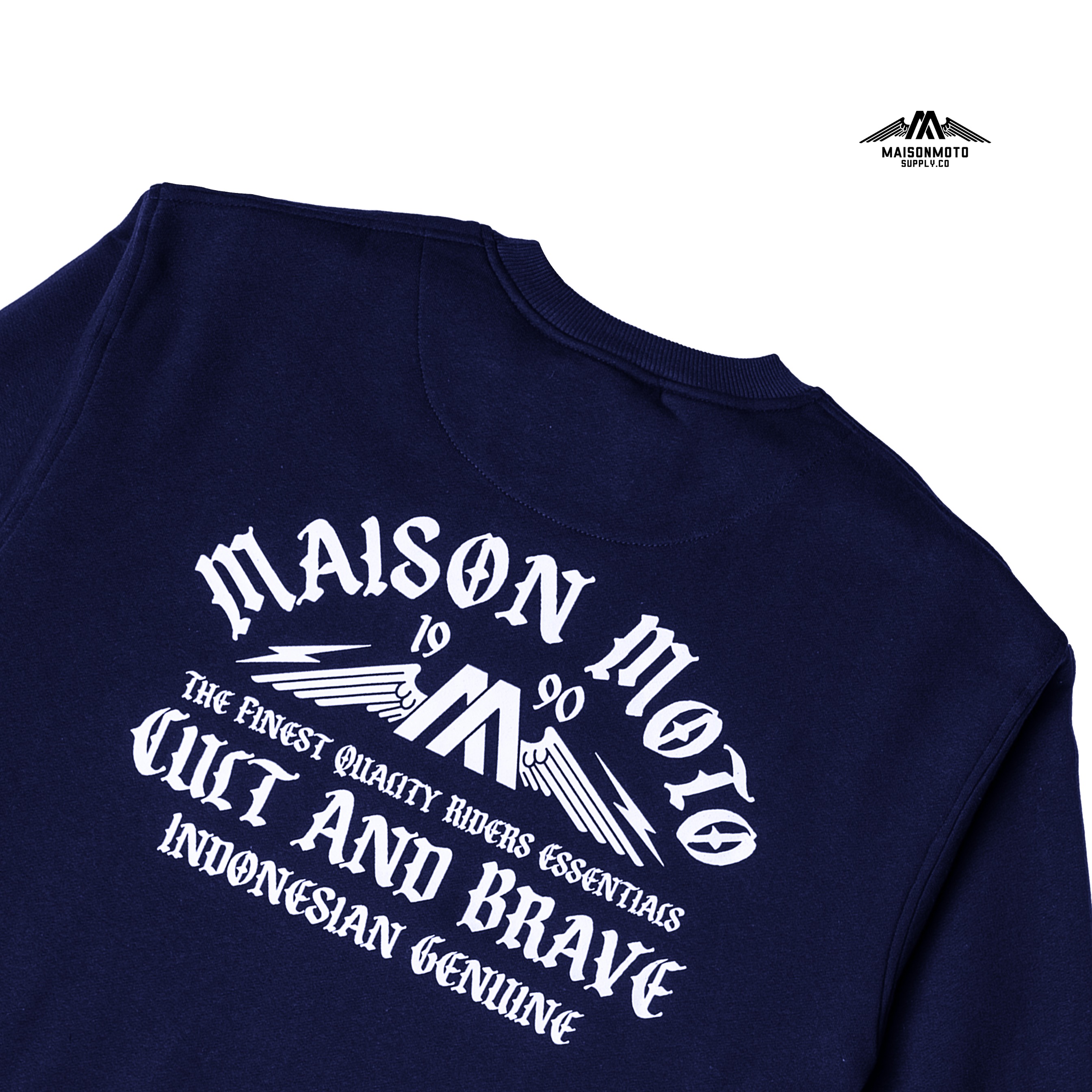 [Crewneck] Wings Navy