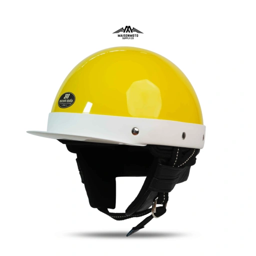Image of MAISON HELMET JAPANESE CLASSIC [KAMINARI MAISON] YELLOW