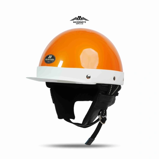 Image of MAISON HELMET JAPANESE CLASSIC [KAMINARI MAISON] XYRALIC ORANGE
