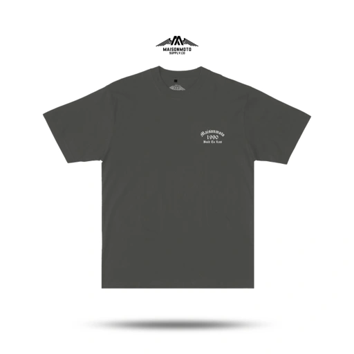 Image of Maisonmoto Supply - T-shirt - Iron Talon Tees - T-shirt Grey Pria Motor