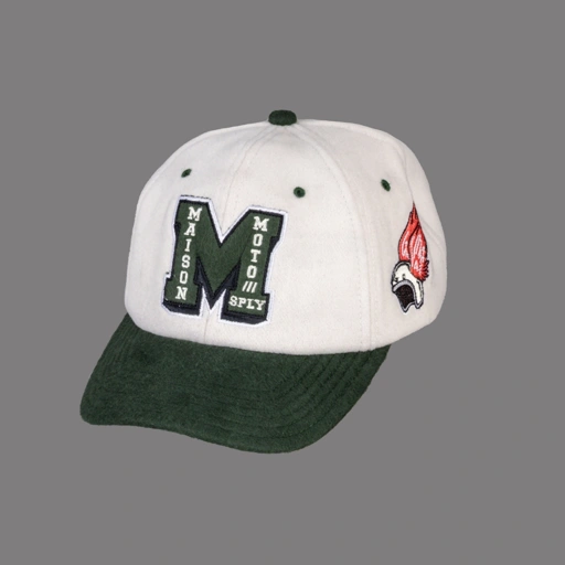 Image of Maisonmoto Supply - Hat - Maison League - Polo Cap Green Pria Motor