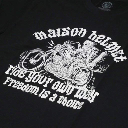 Image of MAISON TEES [FREEDOM BLACK]