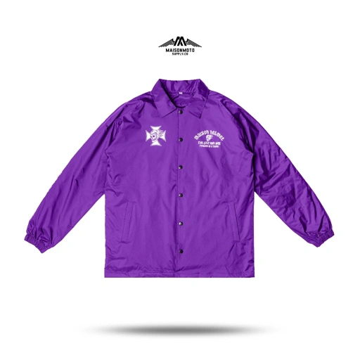 Image of Maisonmoto Supply - Windbreaker - Freedom WB - Windbreaker Purple Pria Motor