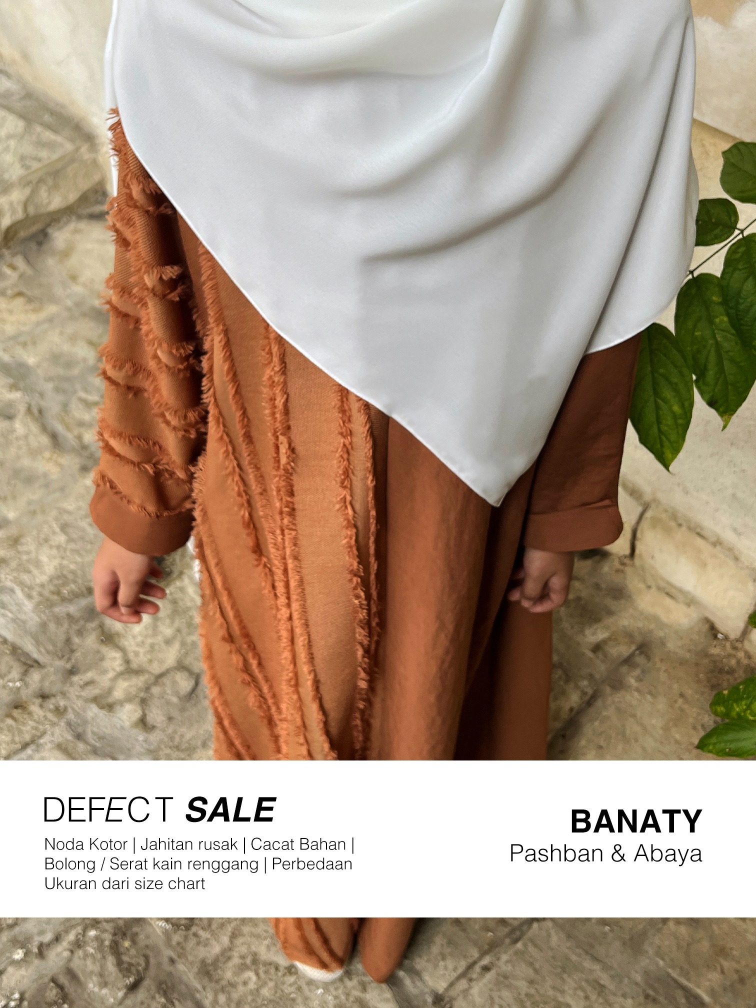 Defect Sale - Banaty Kids Abaya dan Kids Hijab