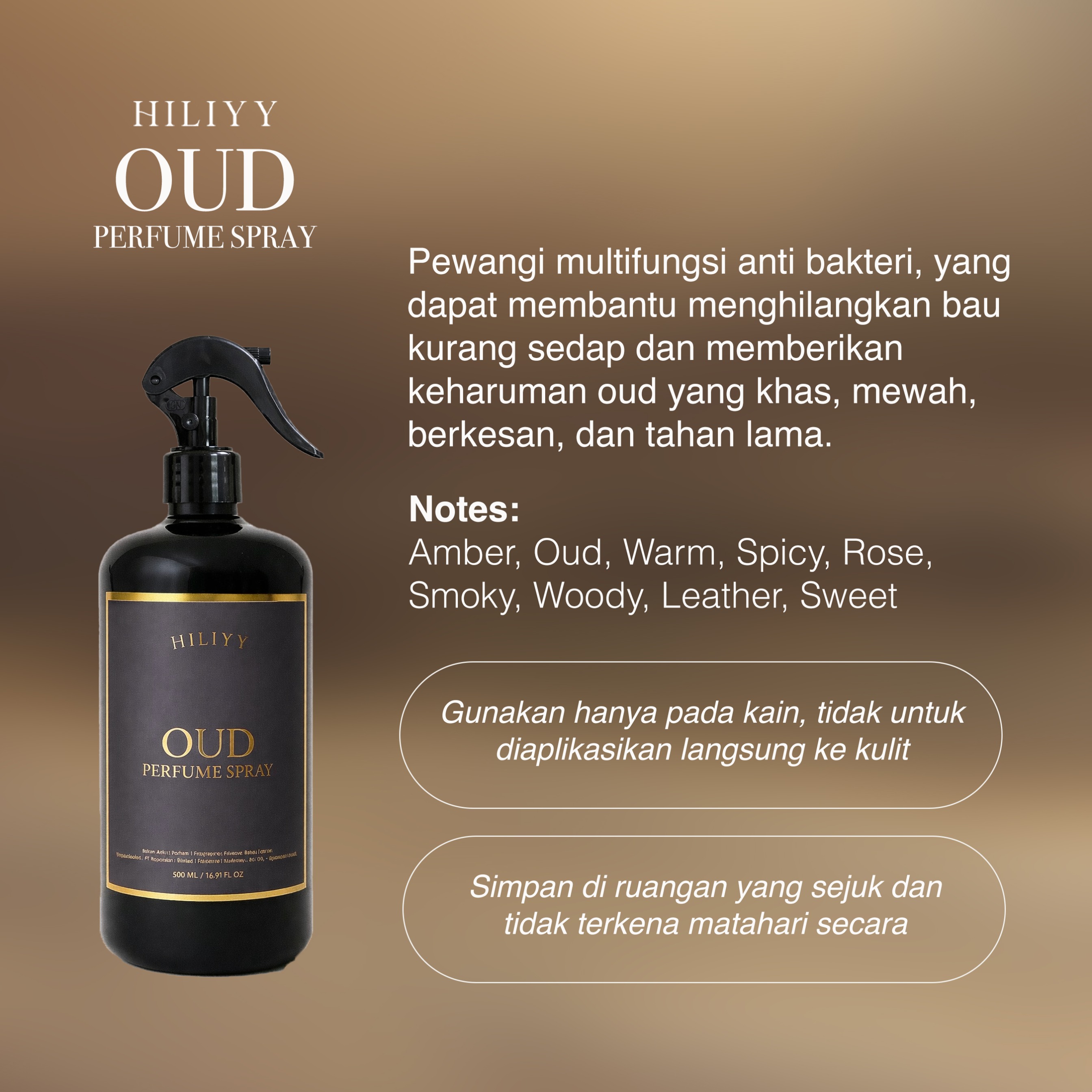Oud Perfume Spray