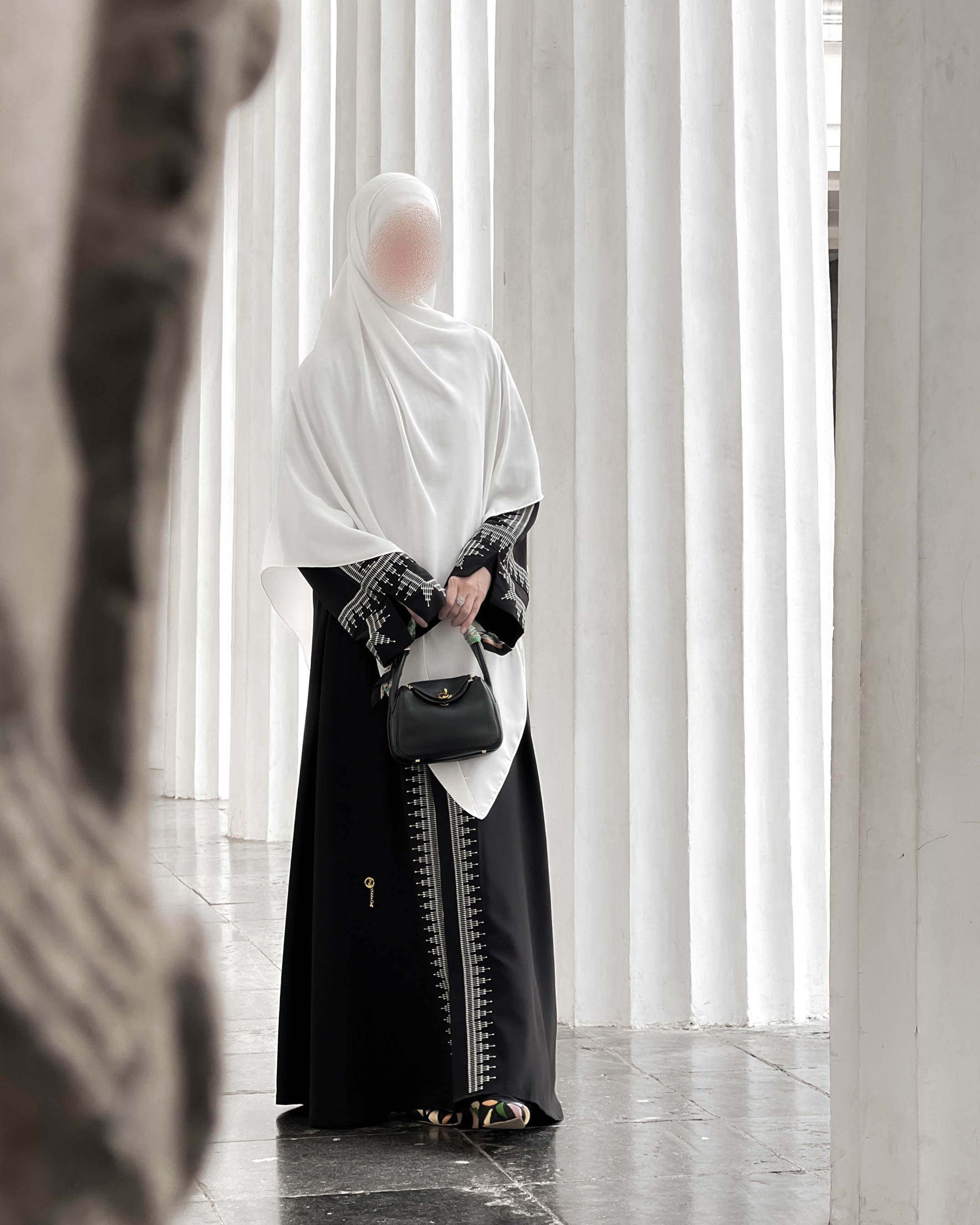 Zayba Embroidery Abaya