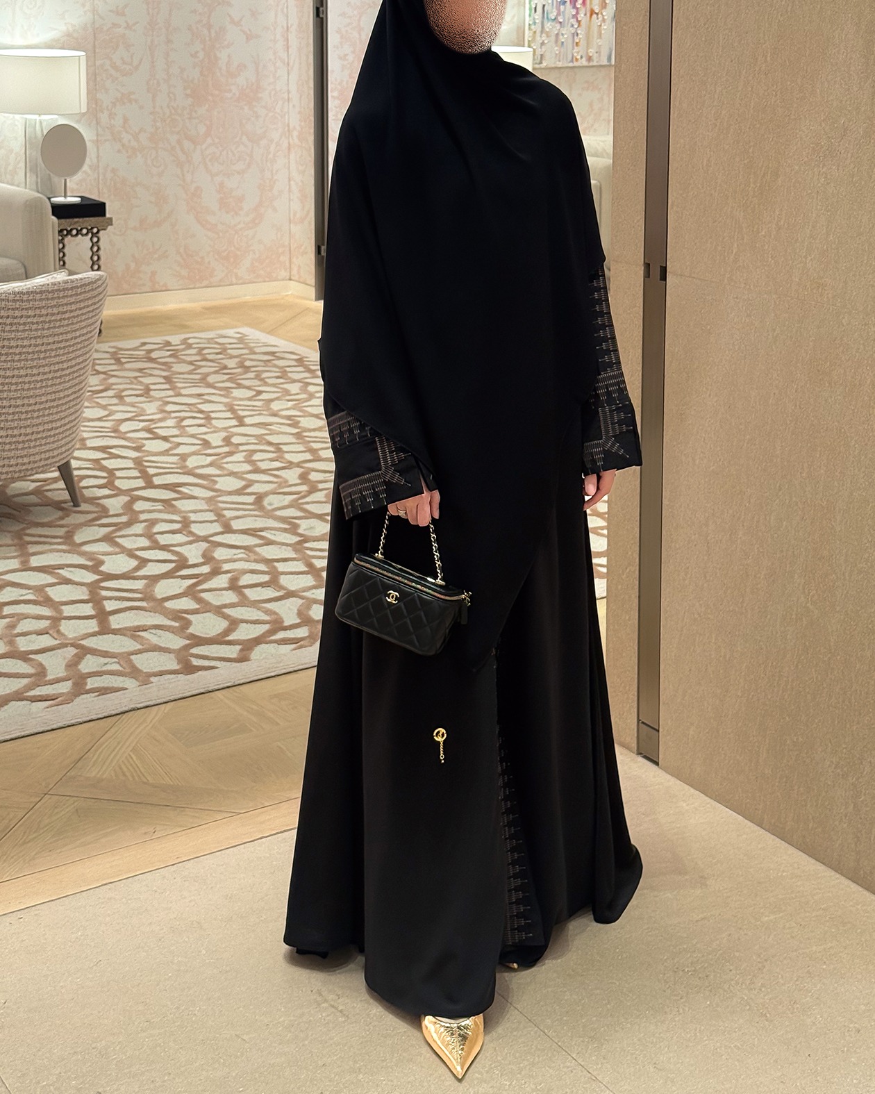 Zayba Embroidery Abaya