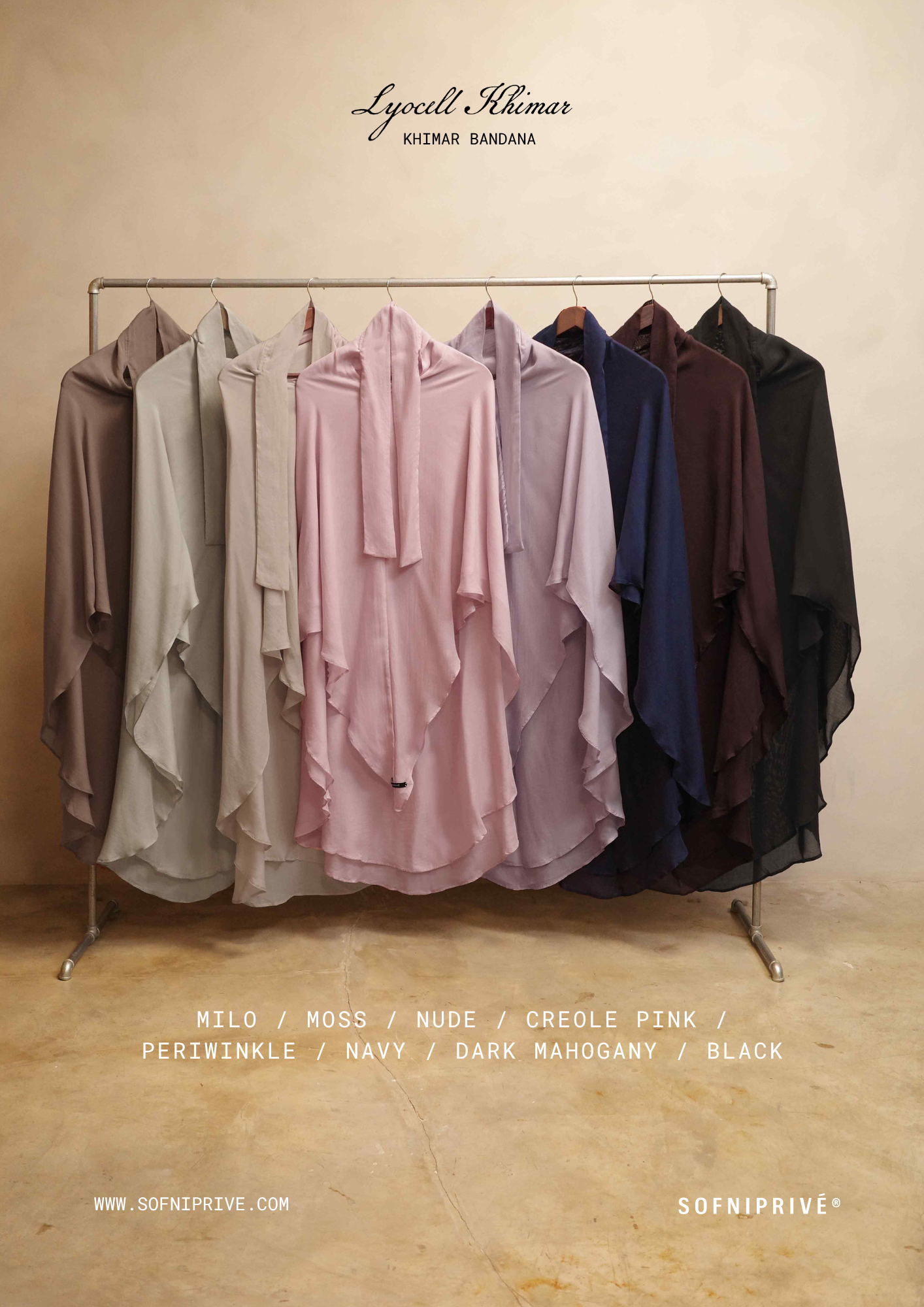 LYOCELL KHIMAR BANDANA