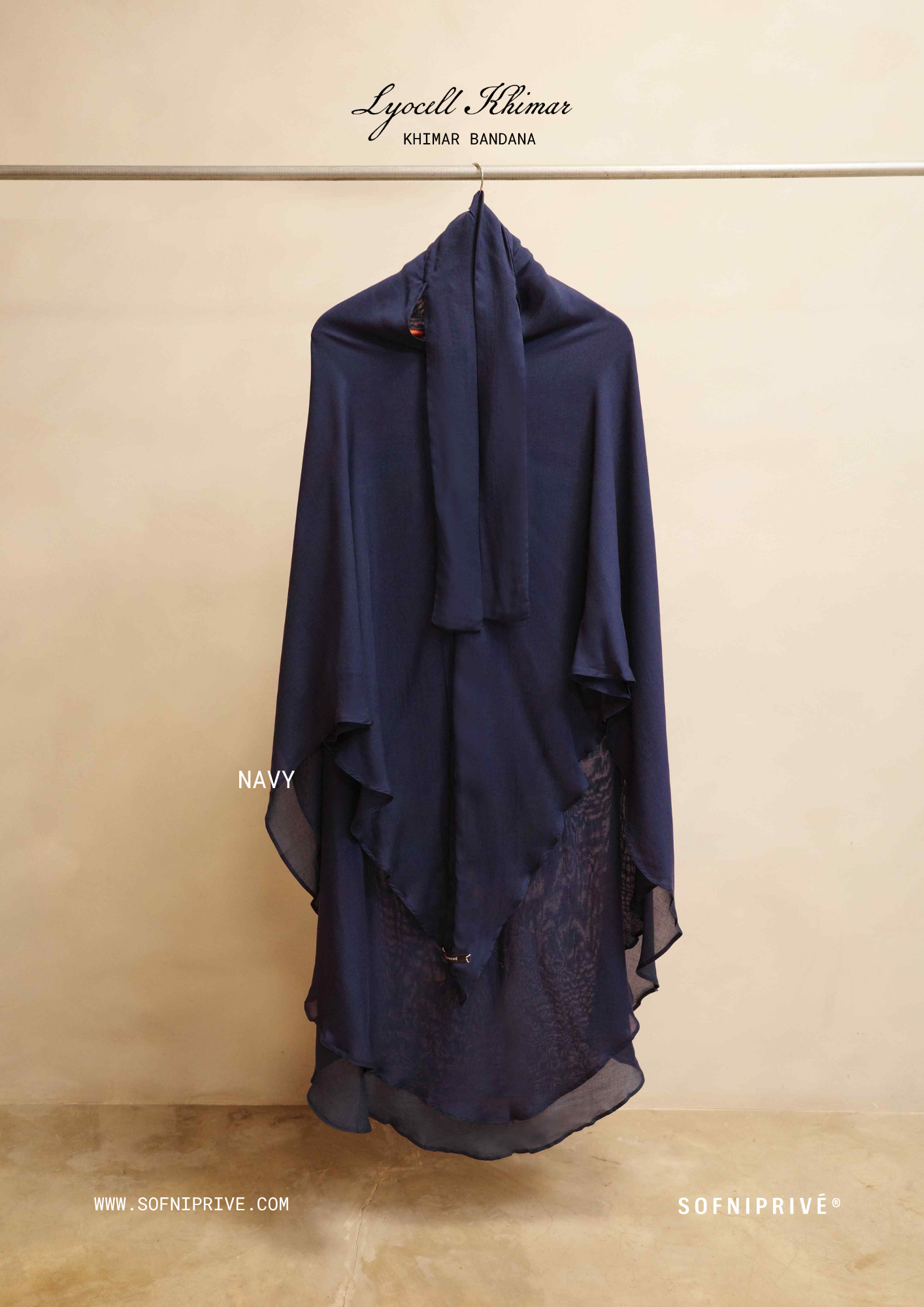 LYOCELL KHIMAR BANDANA