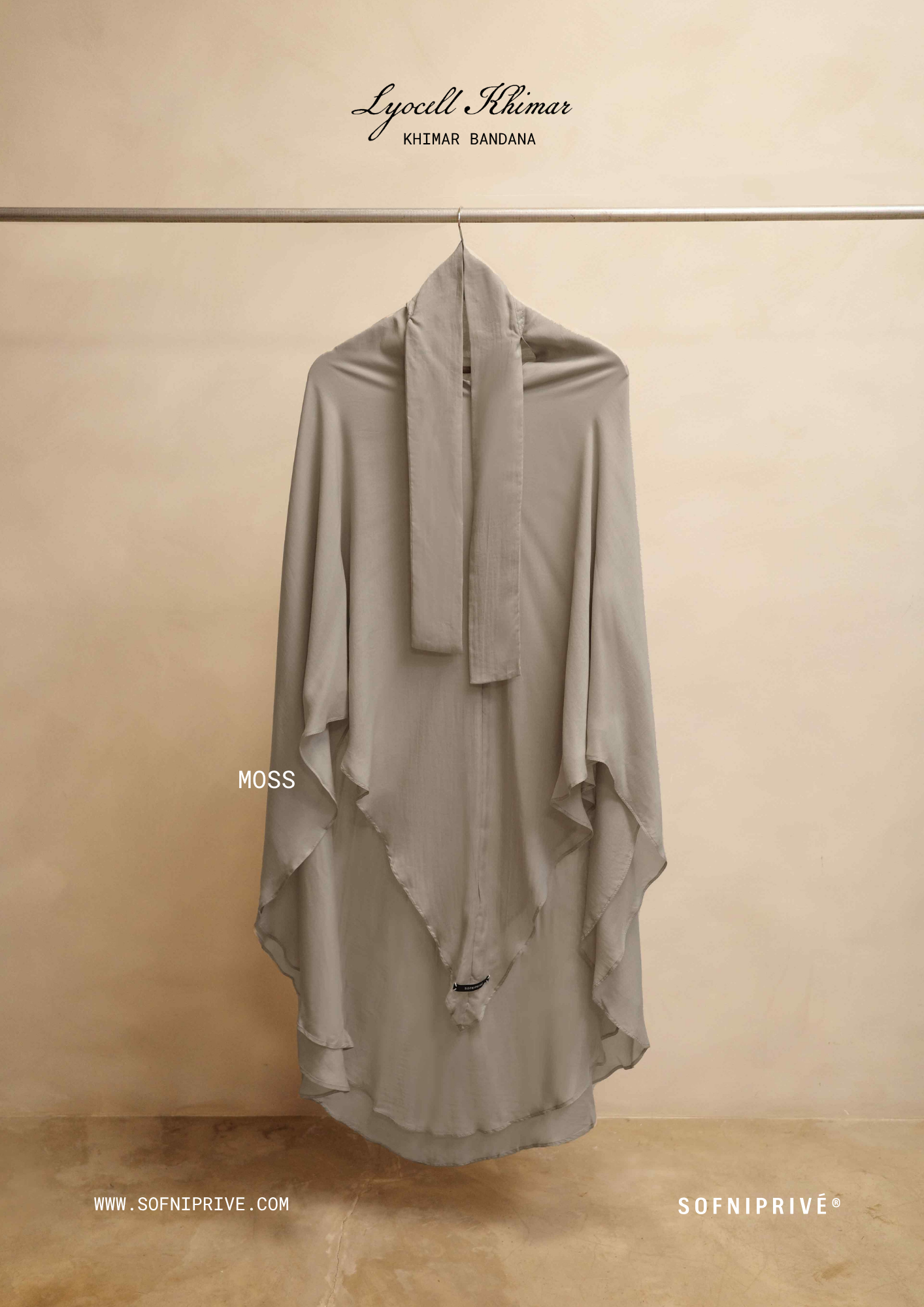 LYOCELL KHIMAR BANDANA