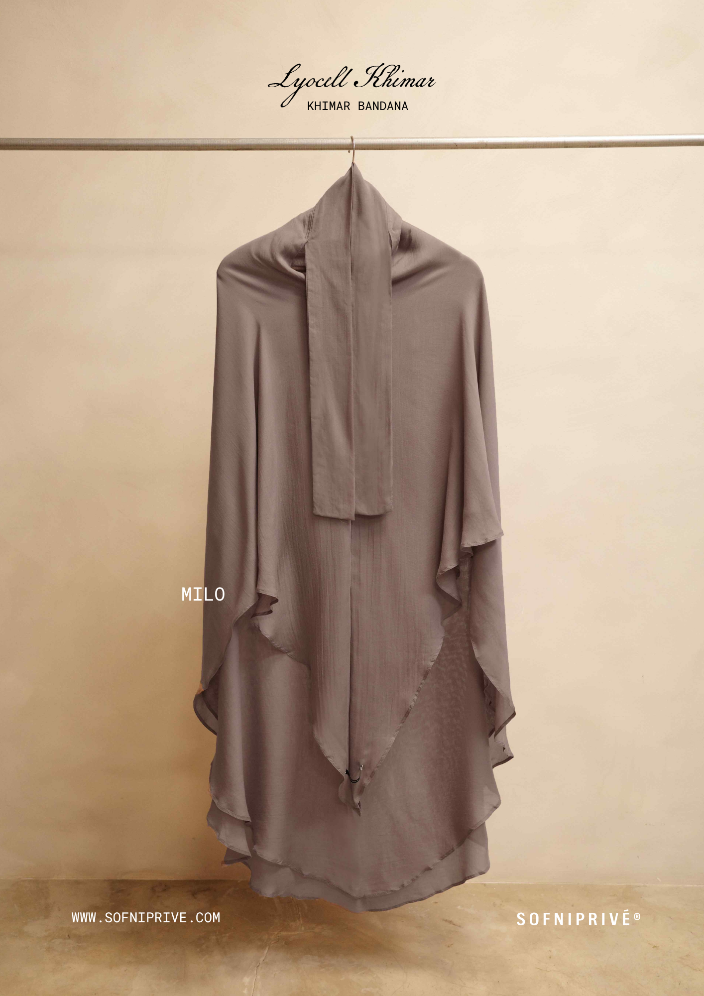 LYOCELL KHIMAR BANDANA