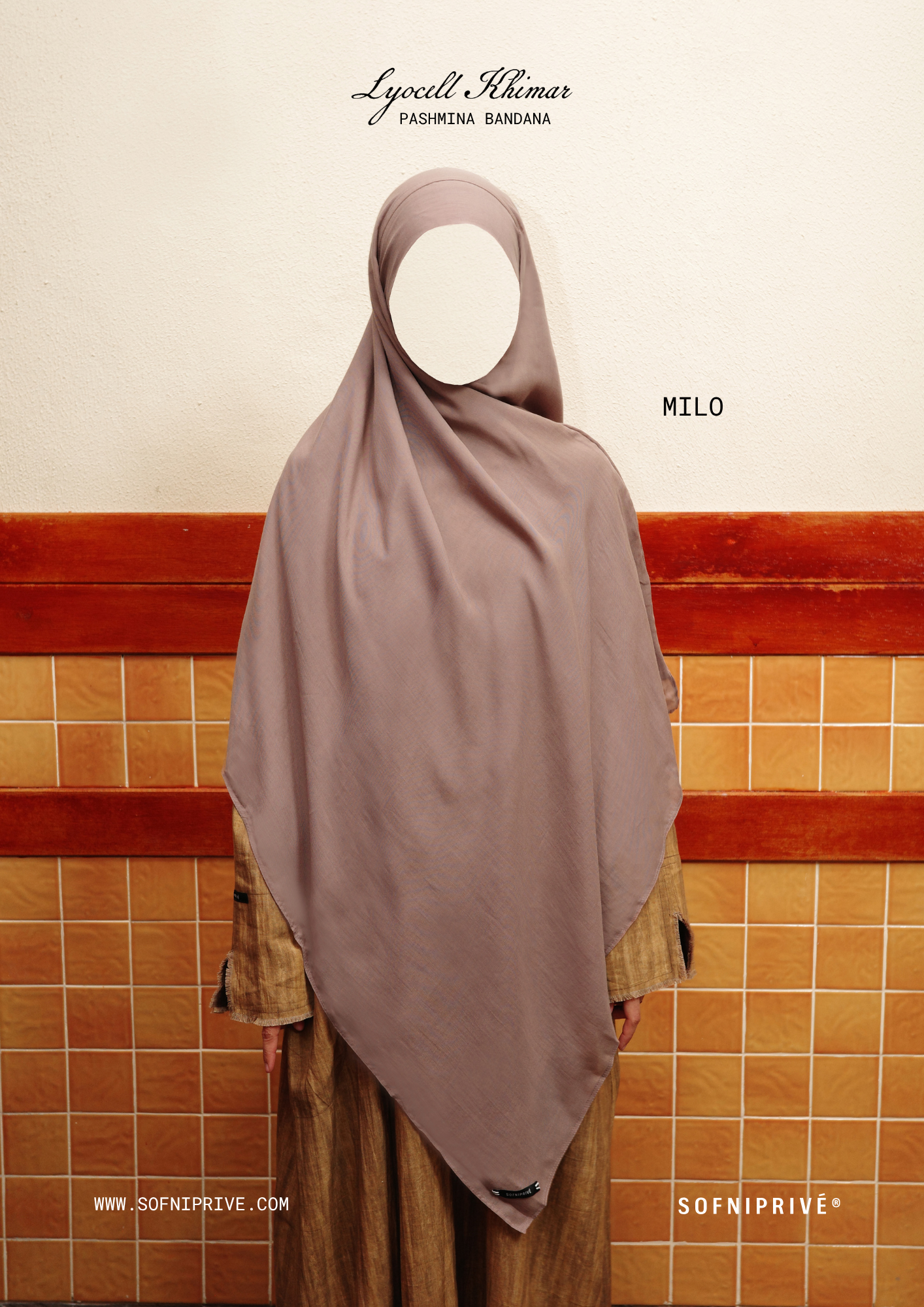 LYOCELL PASHMINA BANDANA