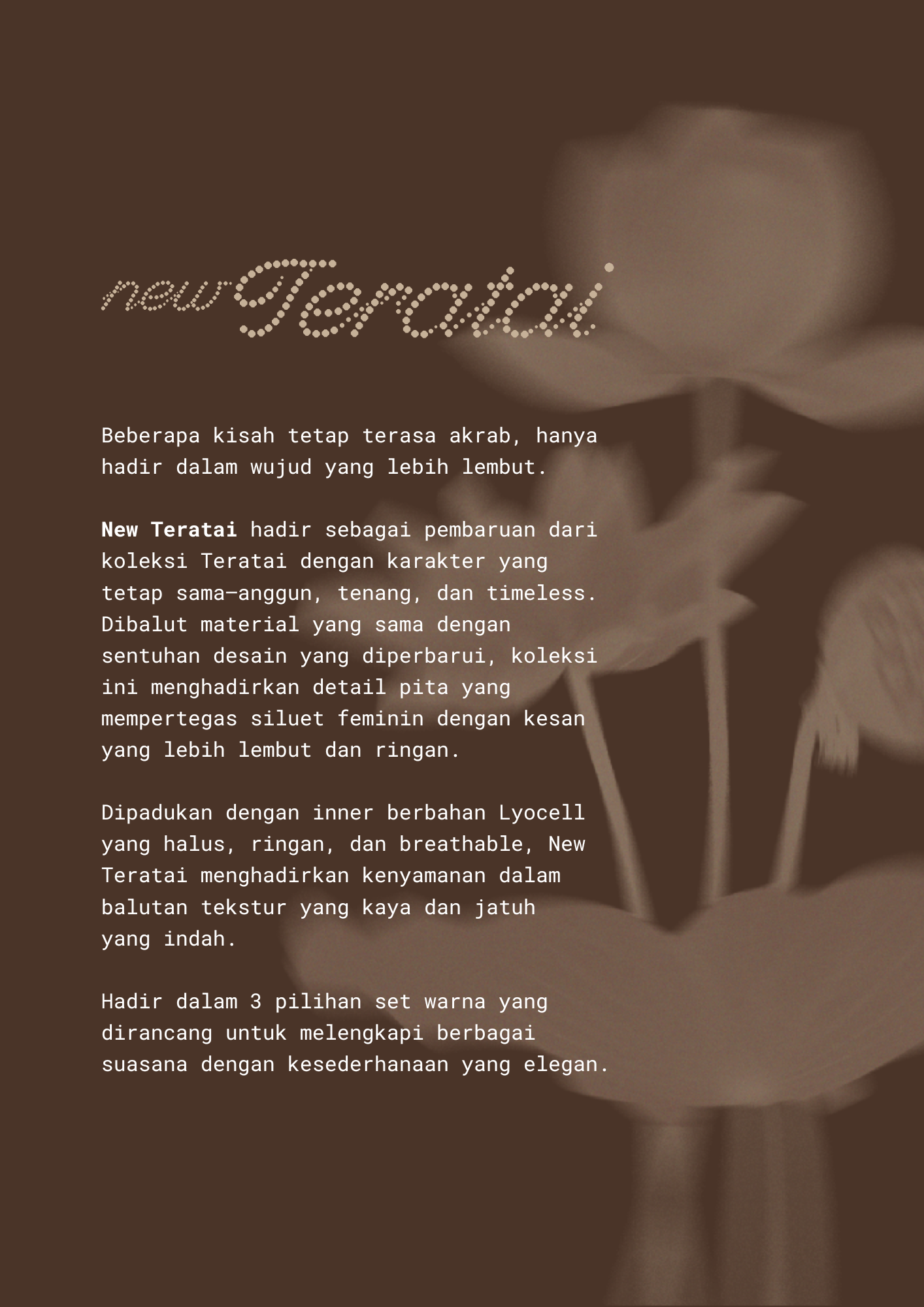 NEW TERATAI SET