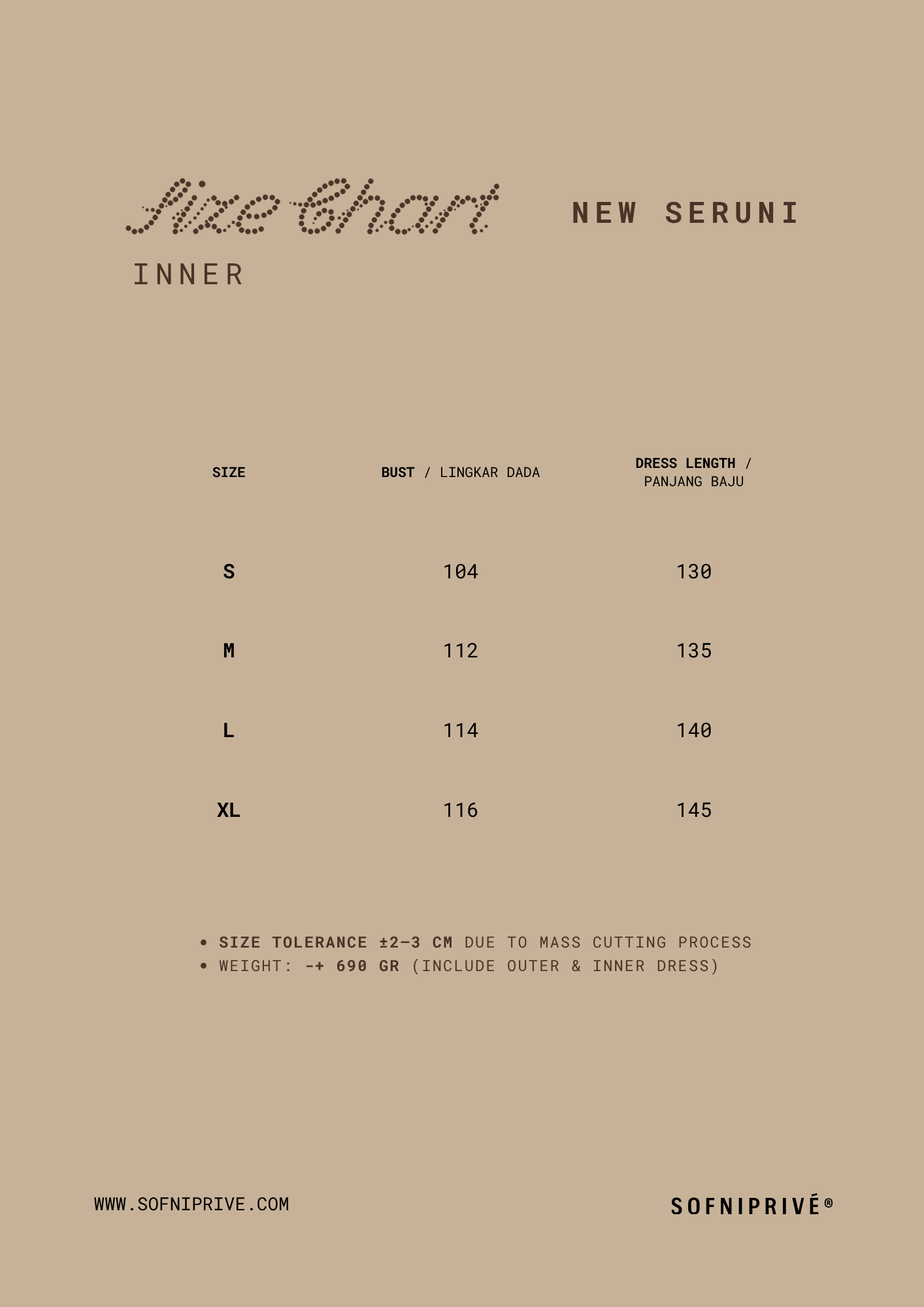 NEW SERUNI SET