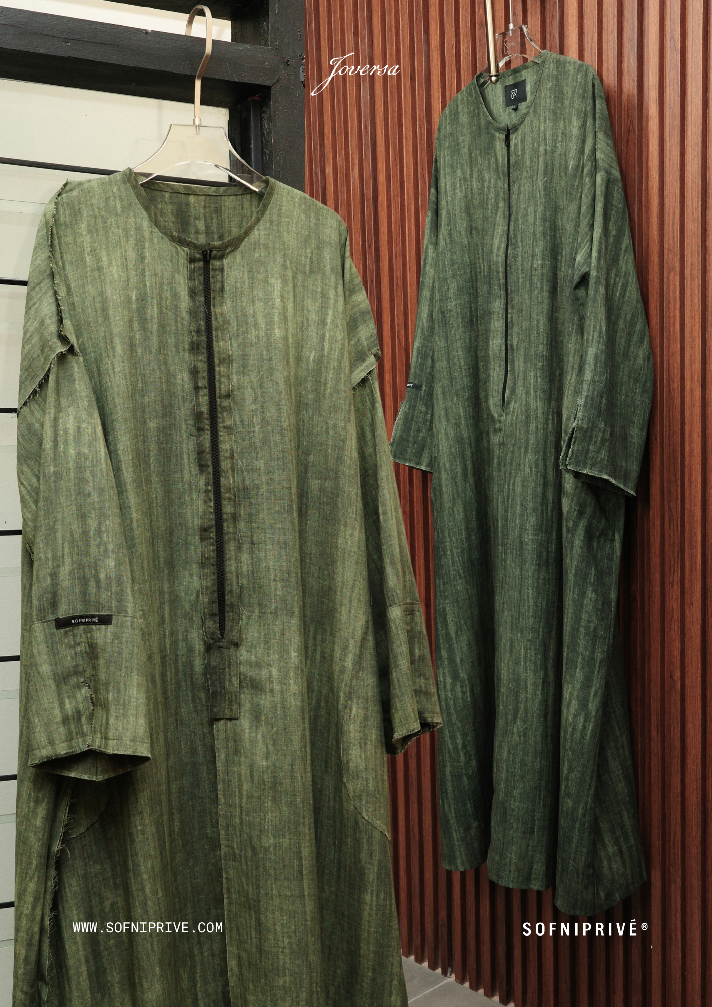 JOVERSA DRESS FOREST WHISPER
