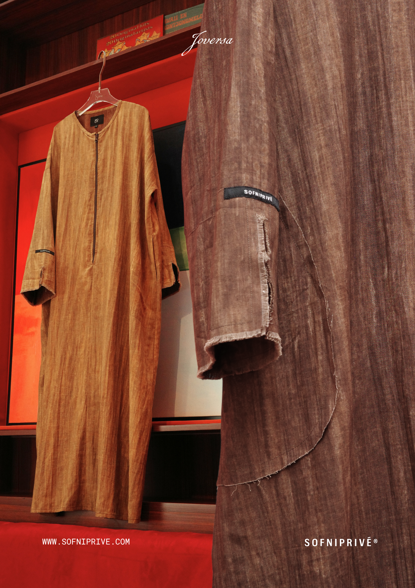 JOVERSA DRESS GOLDEN REED