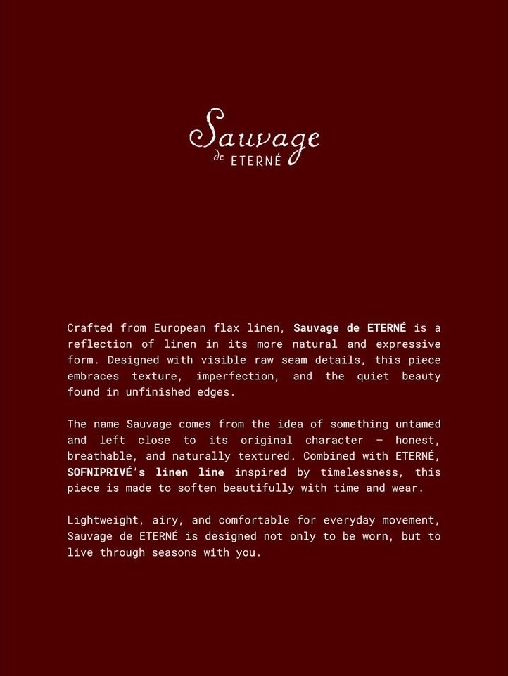 SAUVAGE DE ETERNÉ DRESS