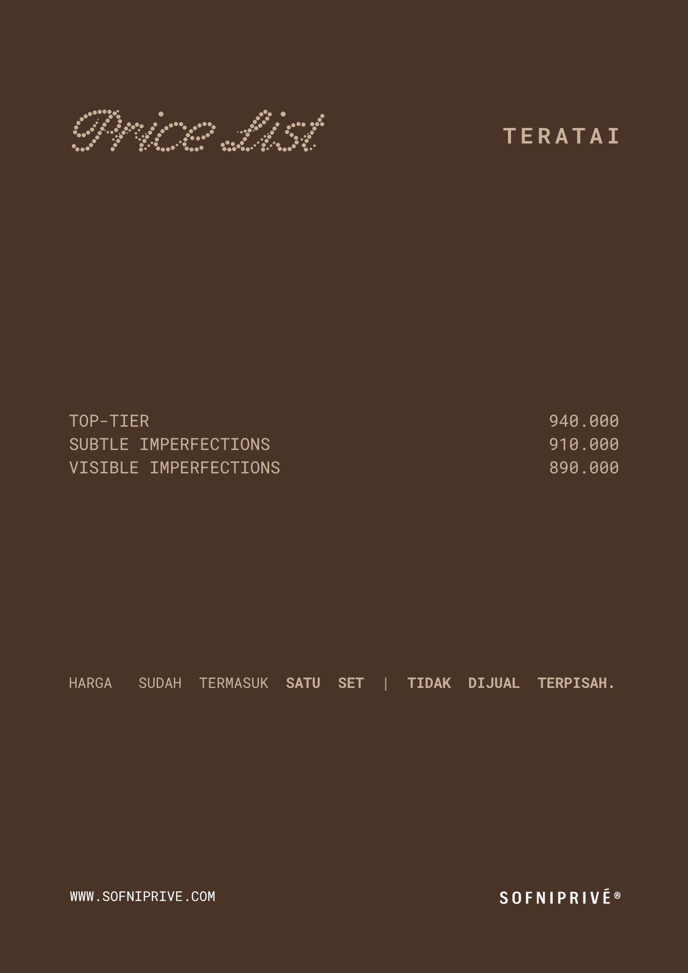 TERATAI SET