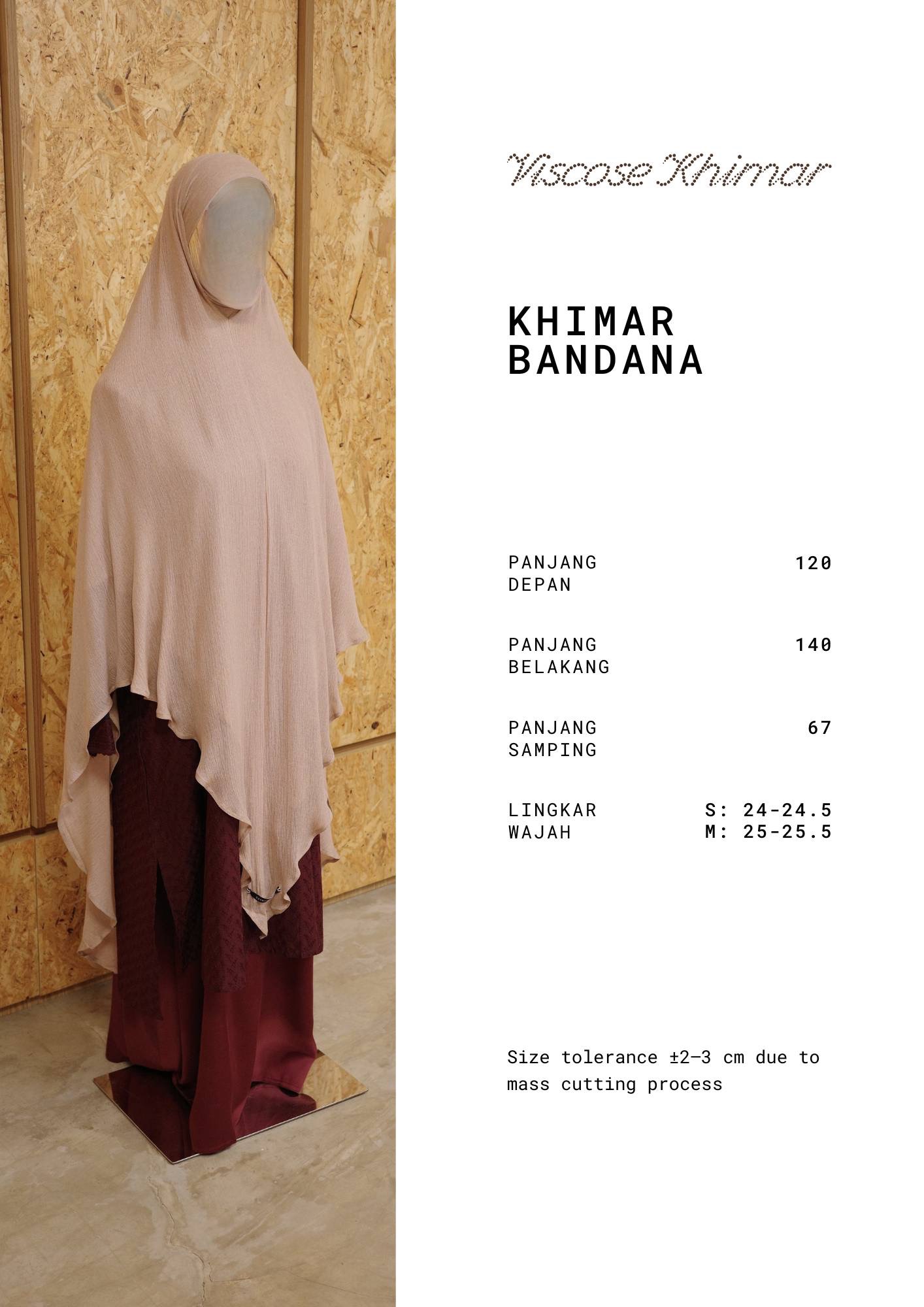 VISCOSE KHIMAR