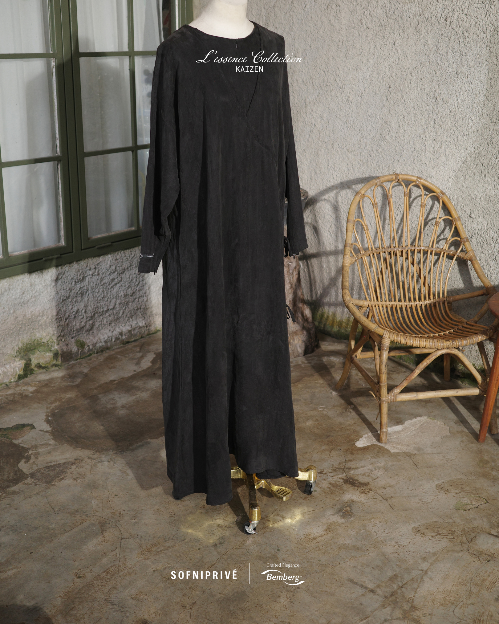 KAIZEN DRESS BLACK
