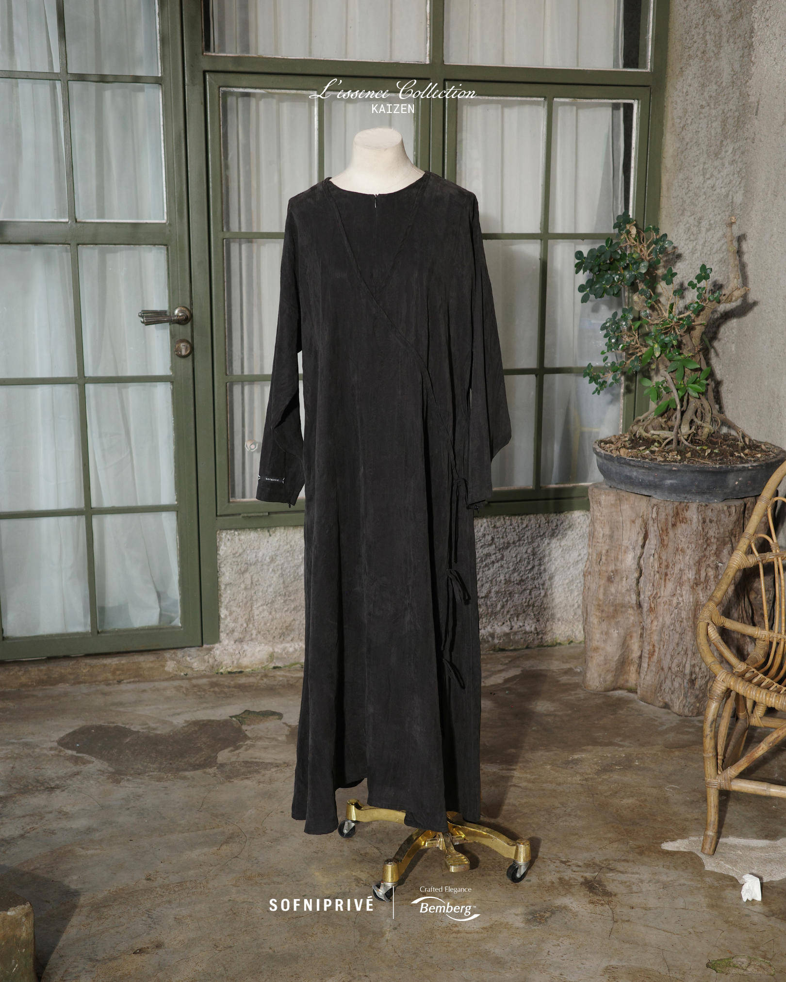 KAIZEN DRESS BLACK