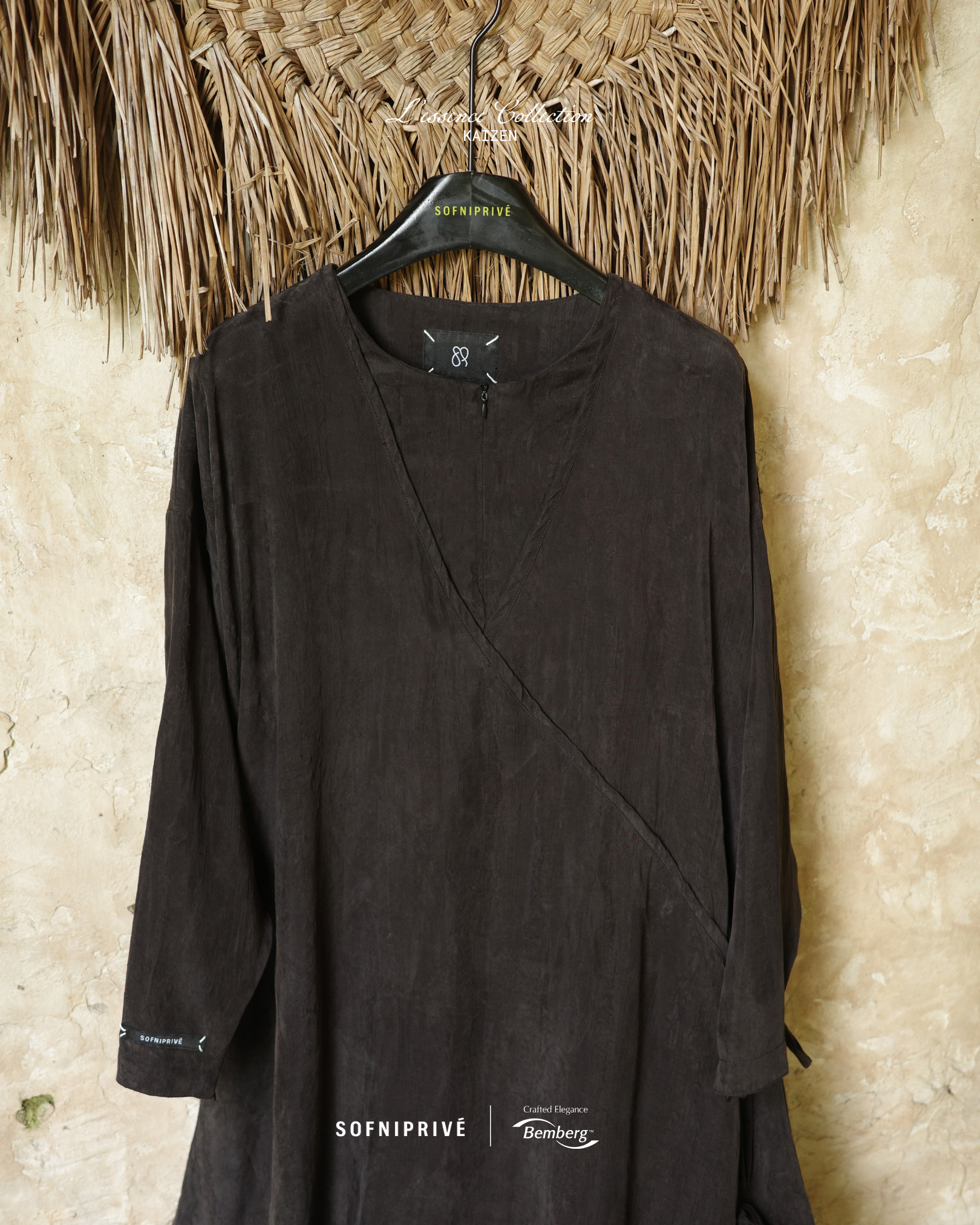 KAIZEN DRESS BLACK