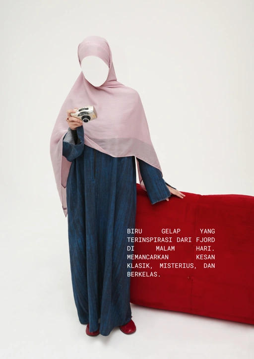 Ready To Send JOVERSA DRESS MIDNIGHT FJORD