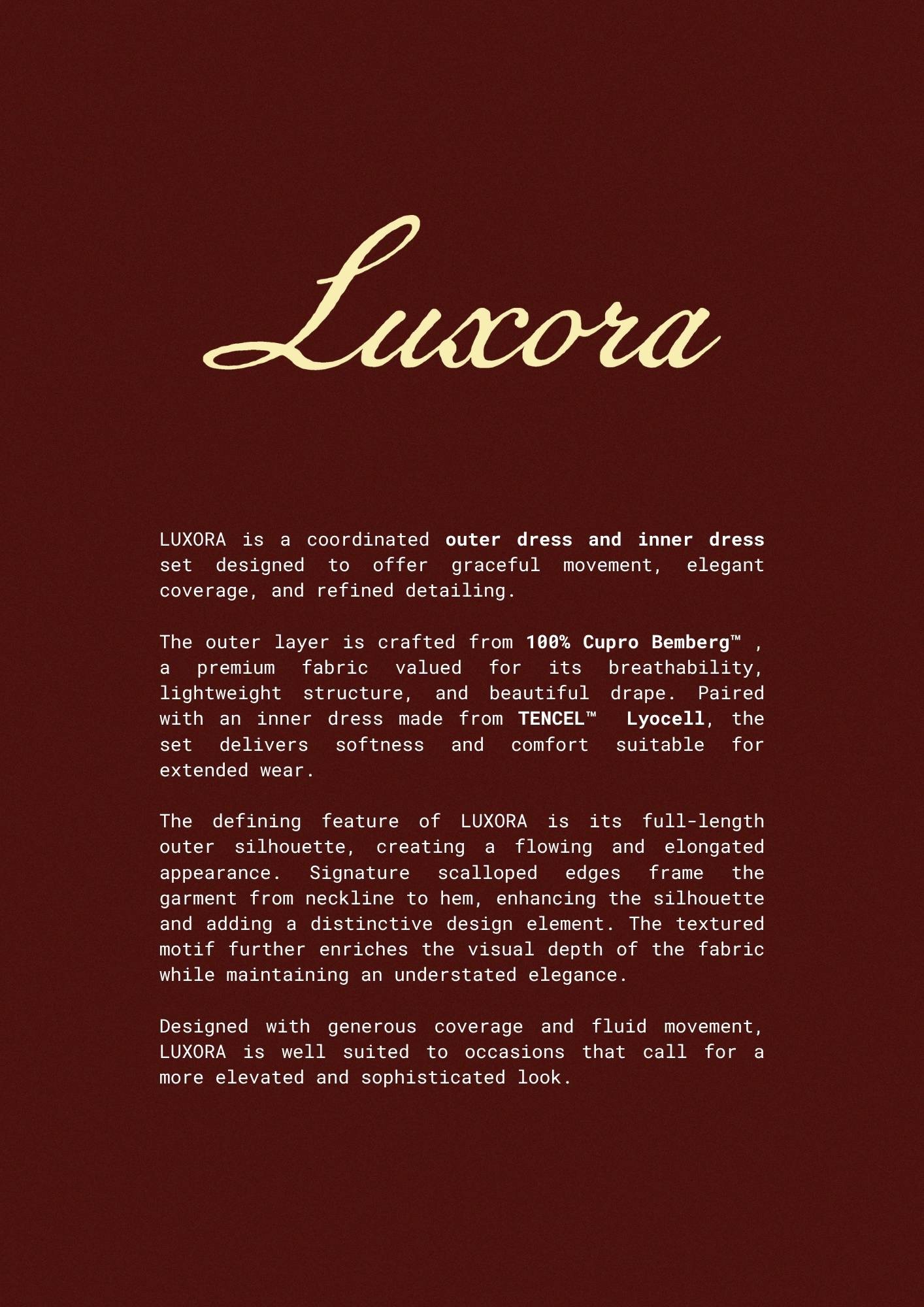 LUXORA SET