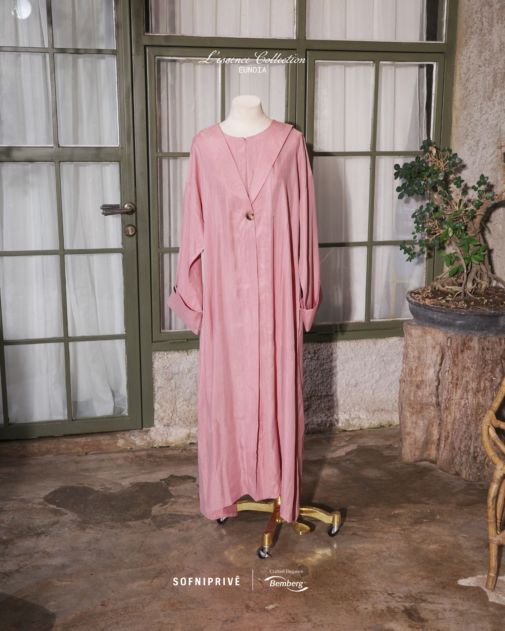 EUNOIA DRESS CANDY PINK