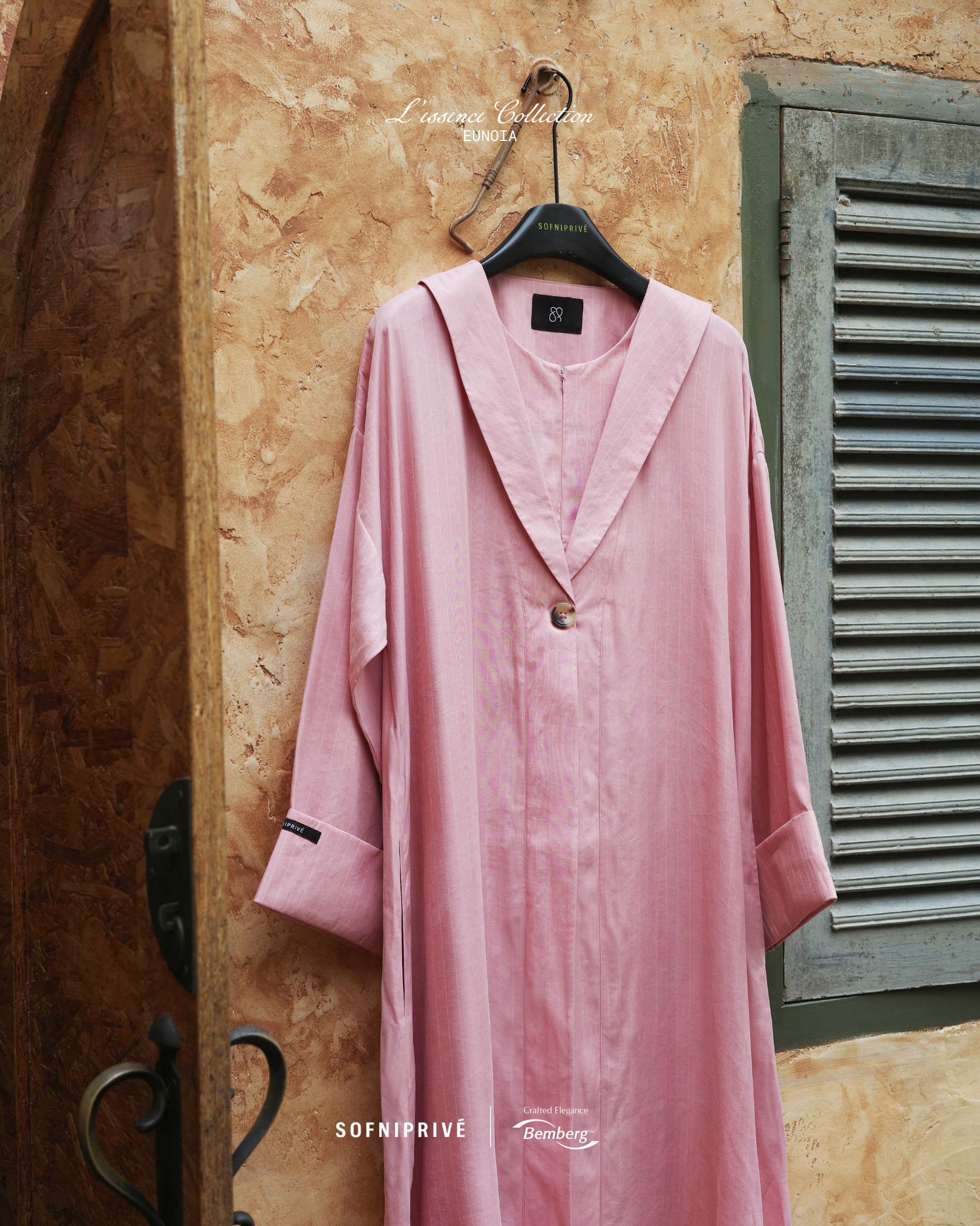 EUNOIA DRESS CANDY PINK